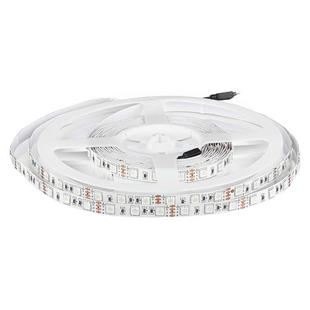 banda led smd5050 60led/m galben ip20 5m