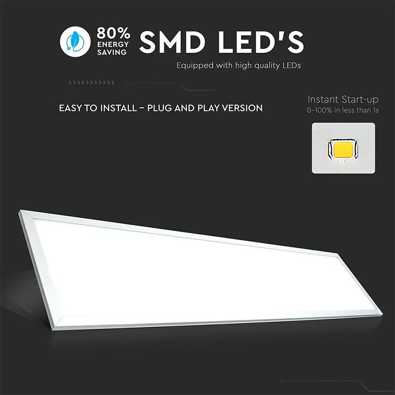 panou led 29w 120cm x 30cm 6400k alb rece - 4 | YEO