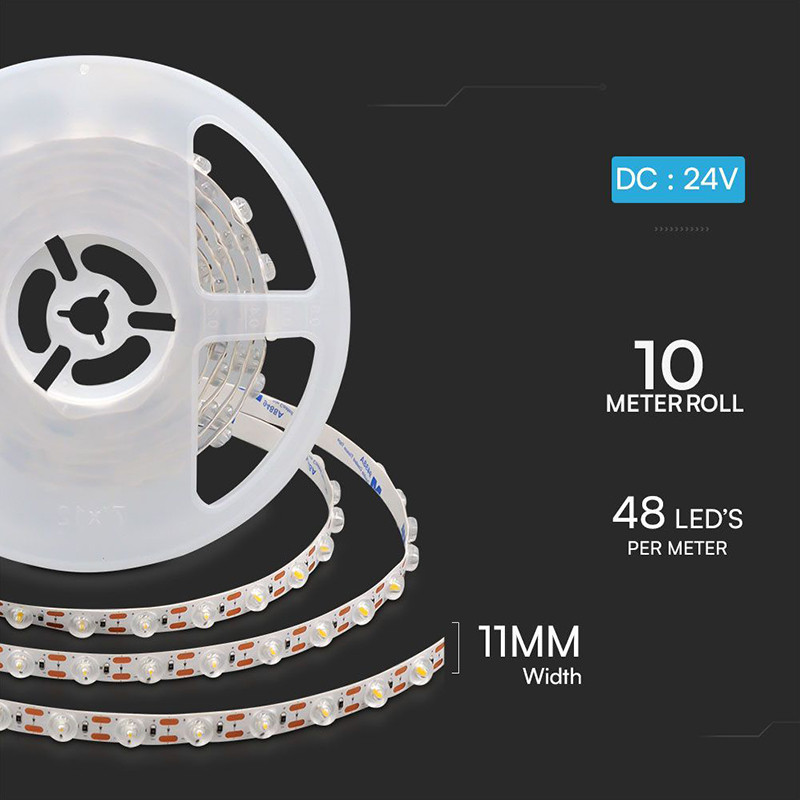 banda led sm2835 24v 16.5w/m 4000k ip20 5m - 3 | YEO