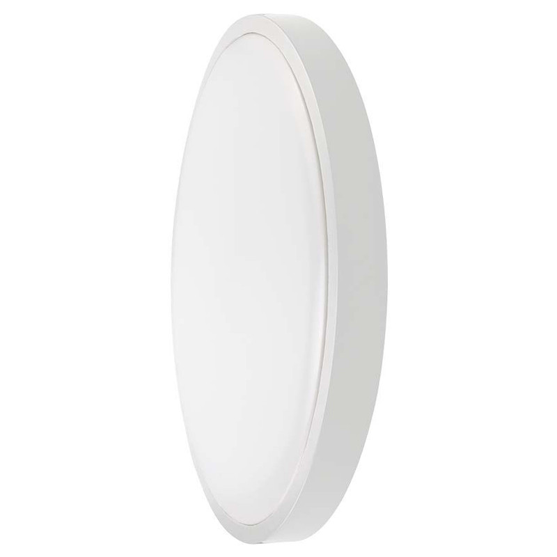 plafoniera led 24w ip44 6500k alb rece - alb - 1 | YEO