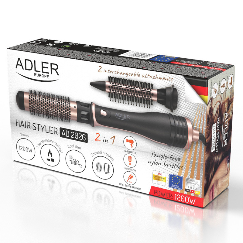 perie electrica hair styler 1200w adler - 5 | YEO