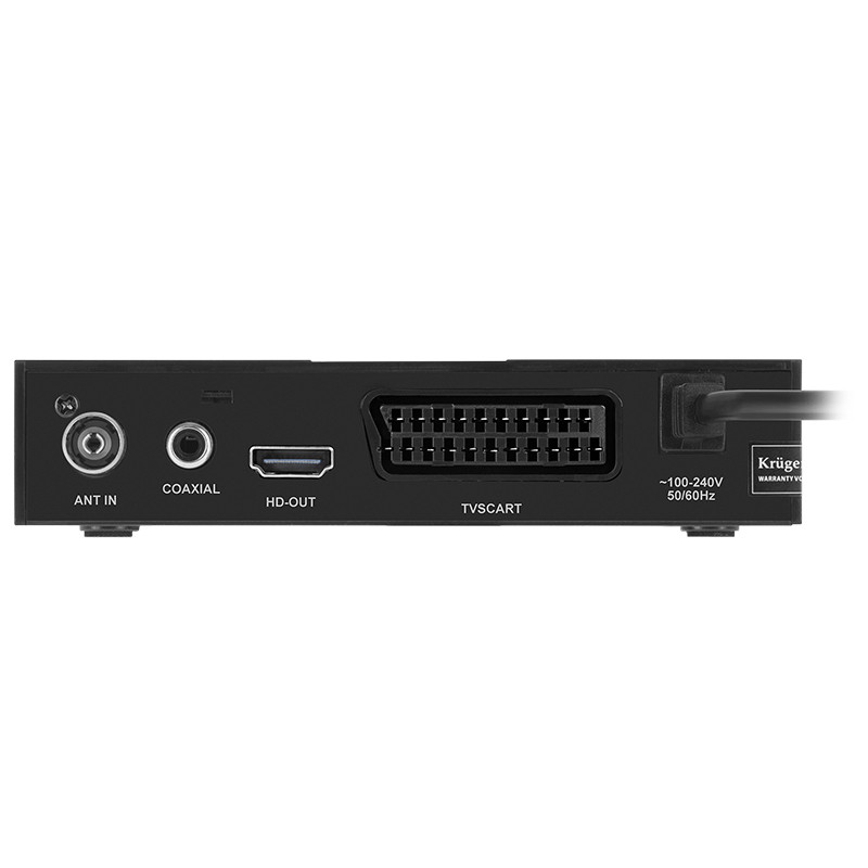 tuner dvb-t2 h.265 hevc kruger&matz - 3 | YEO