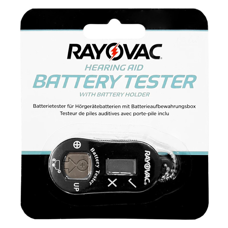 tester baterii auditive rayovac