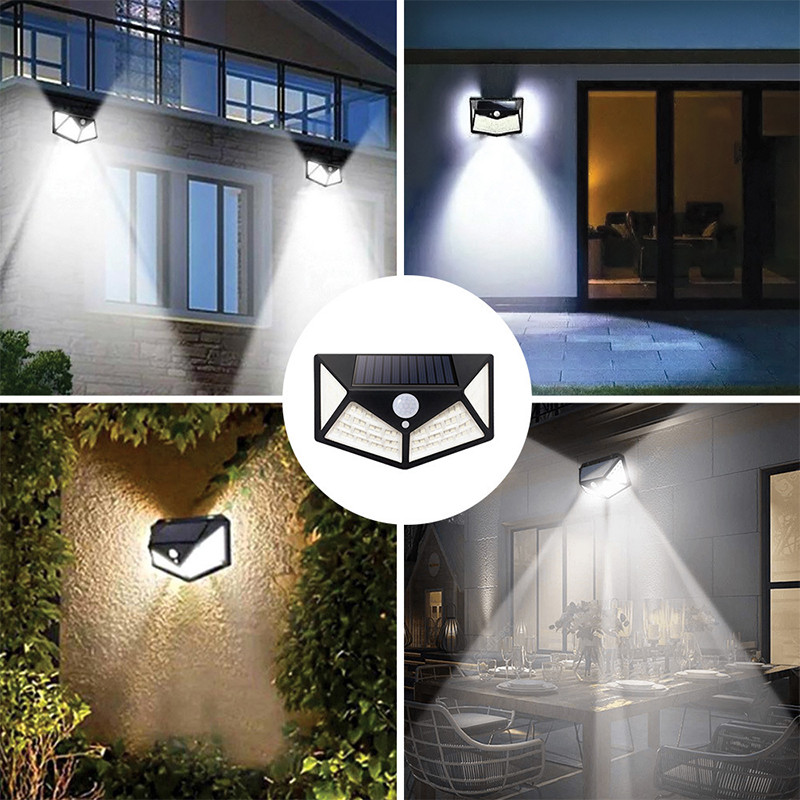 lampa led solara 6w cu senzor de miscare 6000k - 5 | YEO