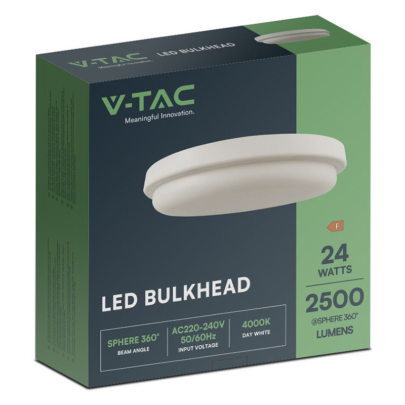 plafoniera led 24w ip54 4000k - 2 | YEO