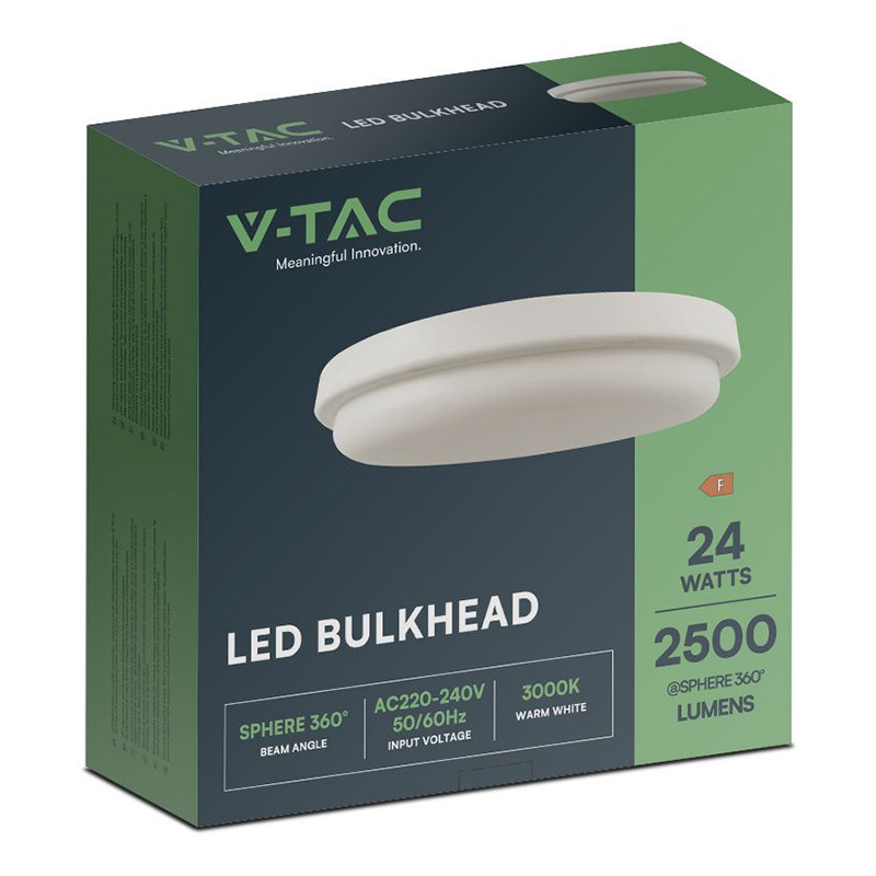 plafoniera led 24w ip54 6500k - 2 | YEO