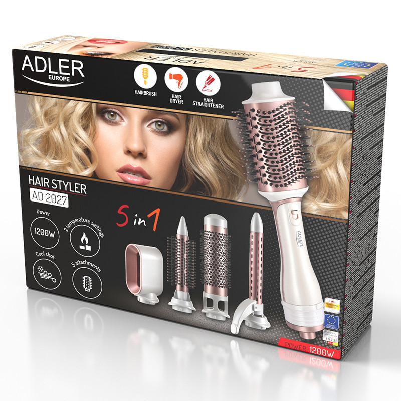 perie electrica hair styler 1200w 5 in 1 adle - 2 | YEO