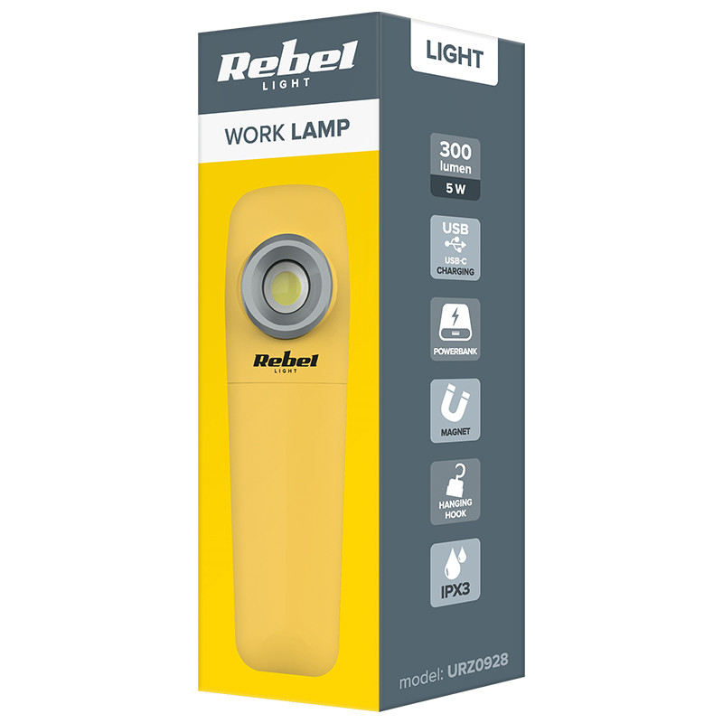 lampa atelier 5w cob rebel - 6 | YEO