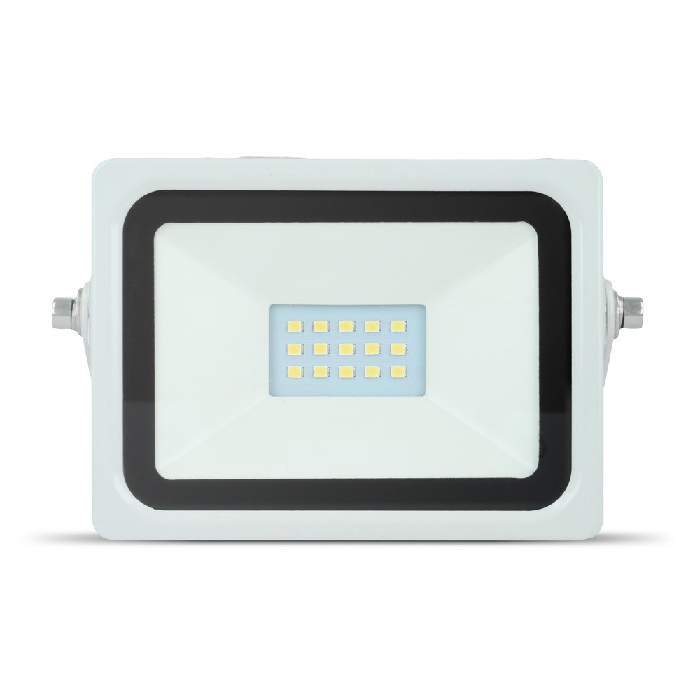 Proiector LED exterior SMD EVO 10W 6000K alb rece - 1 | YEO