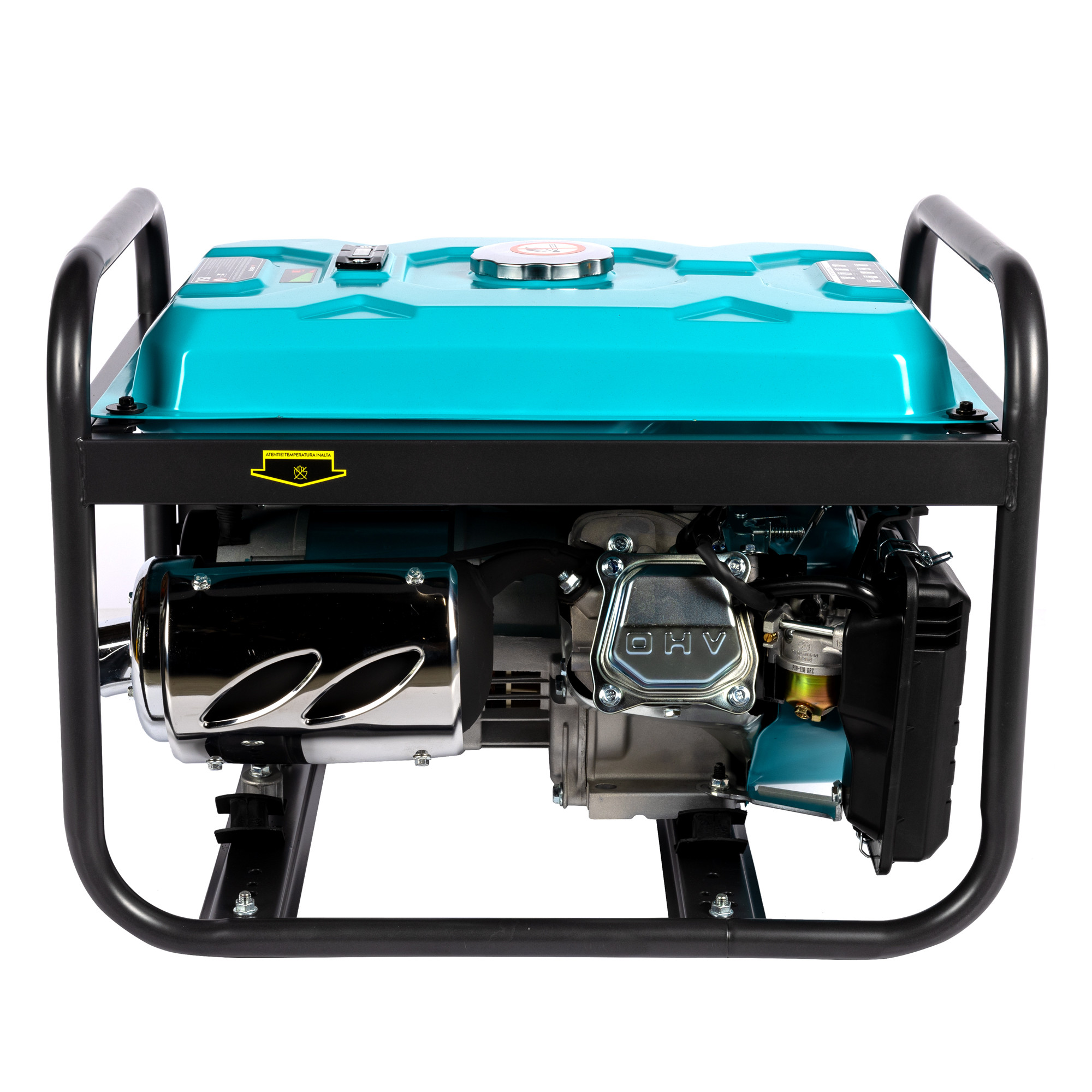 generator detoolz 2.5kw 2 prize 230v benzina, 4t, pornire manuala 15l fara roti g01