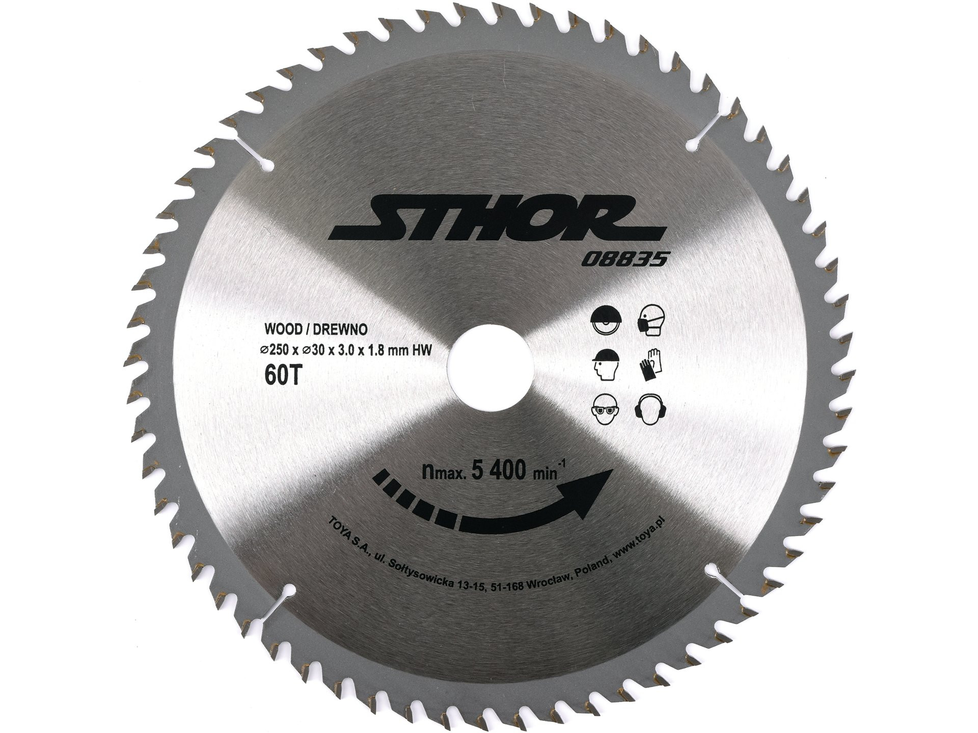 disc circular cu dinti din wolfram pt. lemn