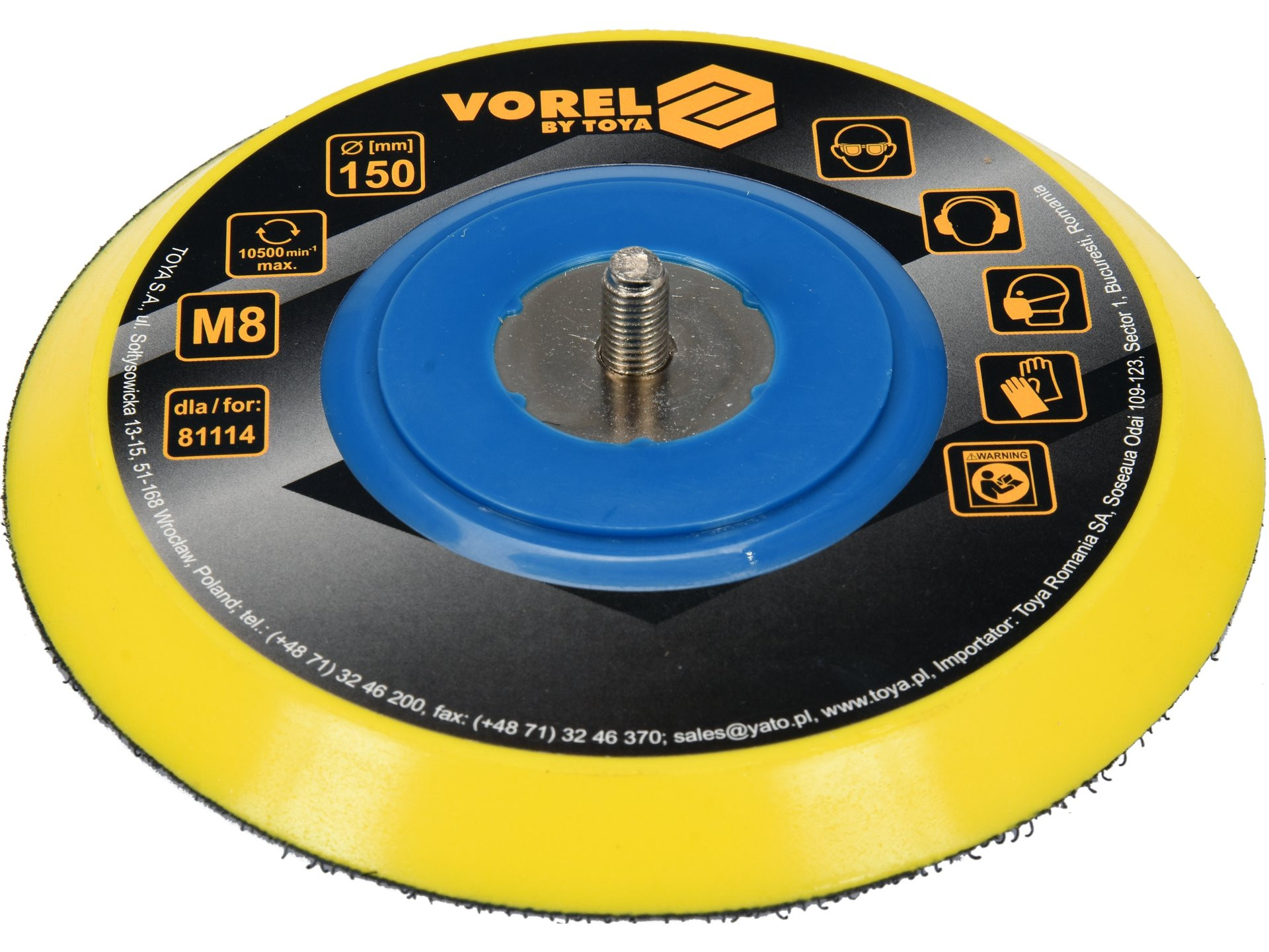 disc pt. polizoare pneumatice - 1 | YEO