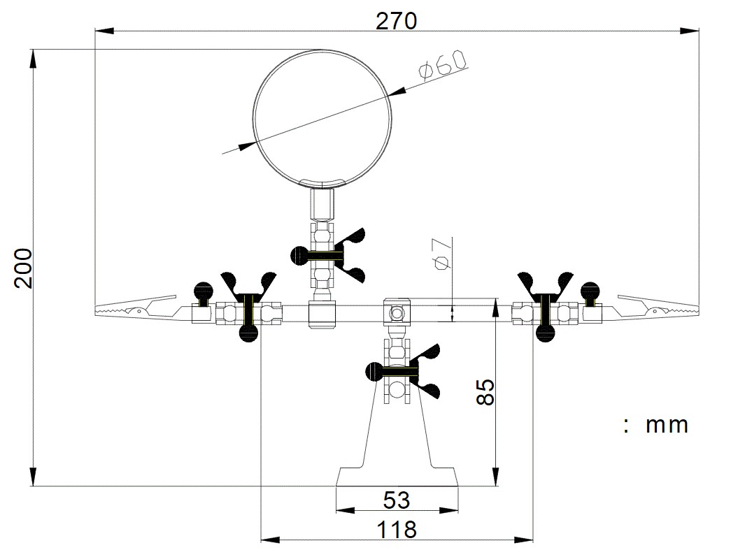 Mana de ajutor cu lupa NAR0044 ZD-10D