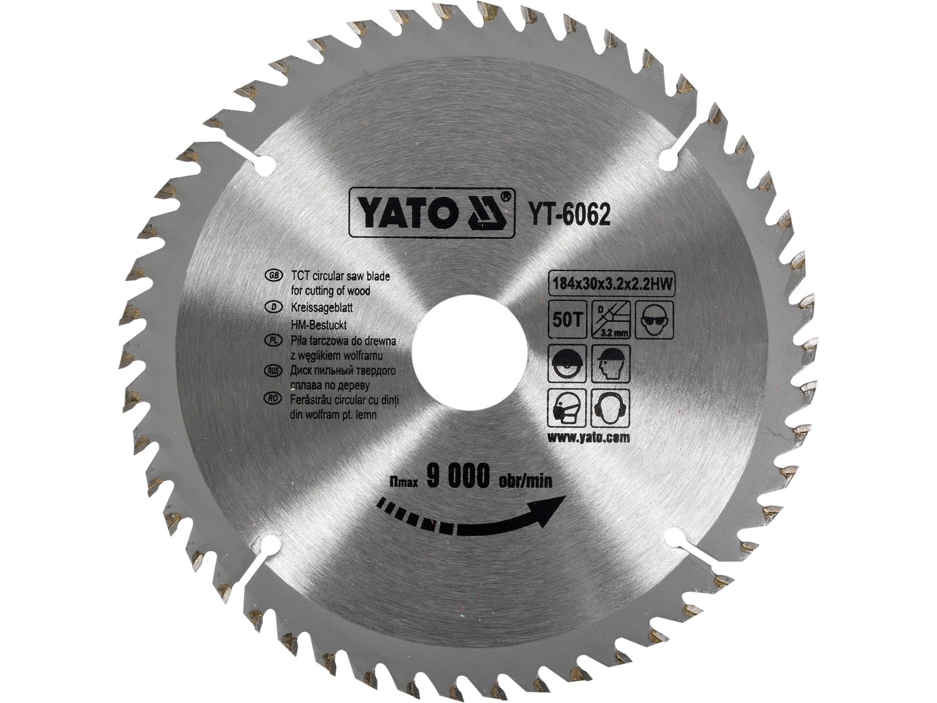 disc circular cu dinti din wolfram pt. lemn