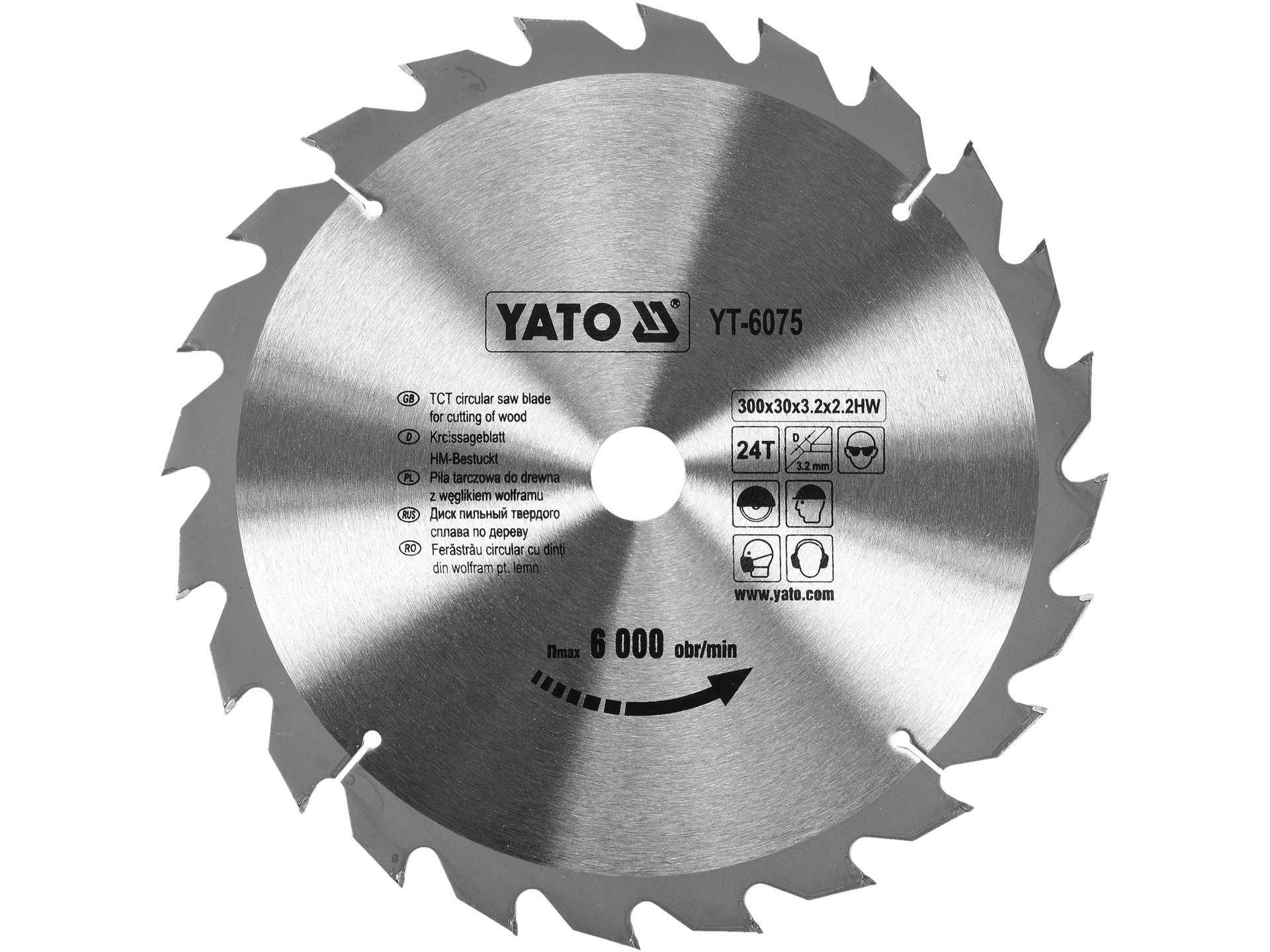 disc circular cu dinti din wolfram pt. lemn