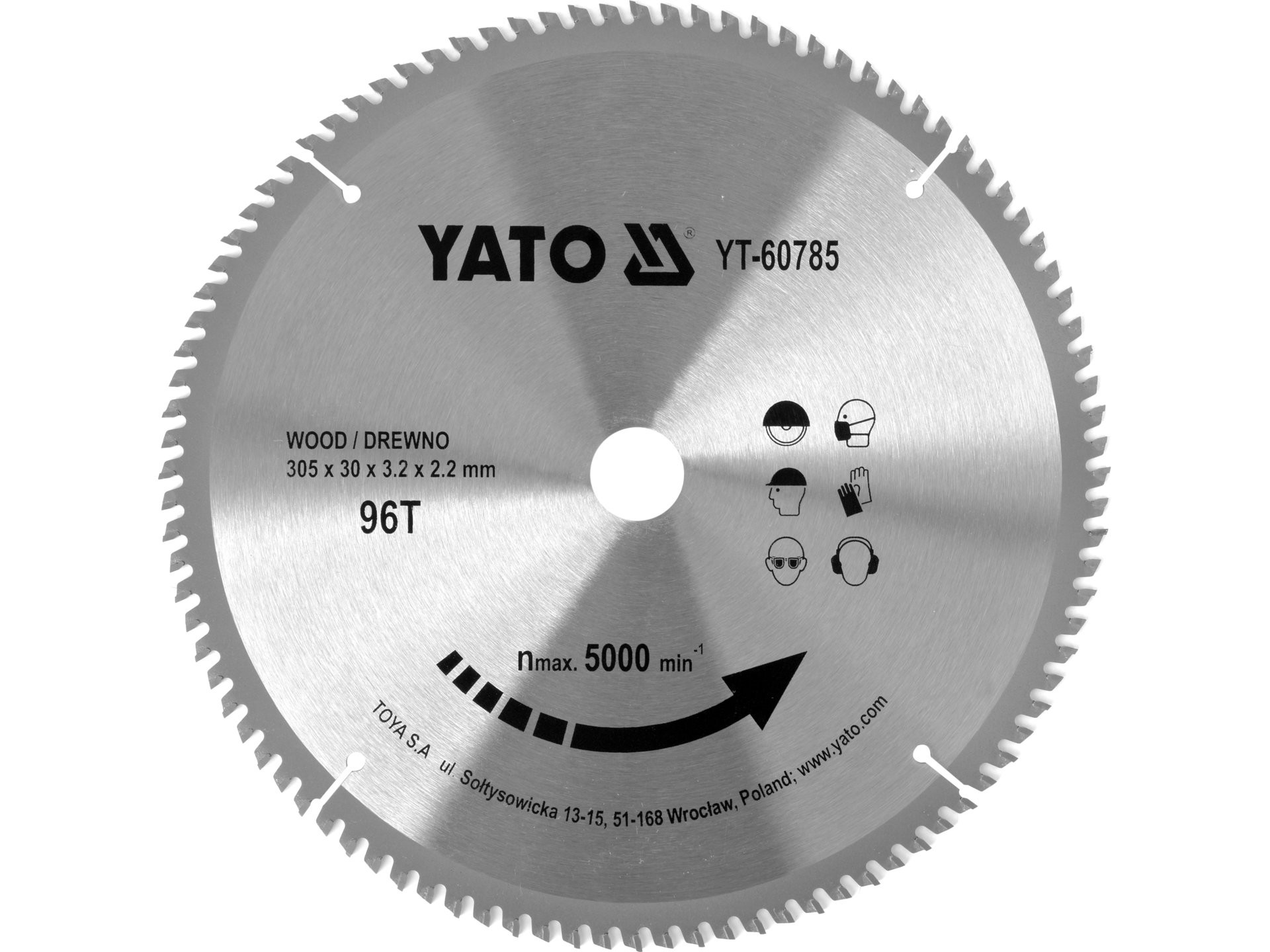 disc circular cu dinti din wolfram pt. lemn