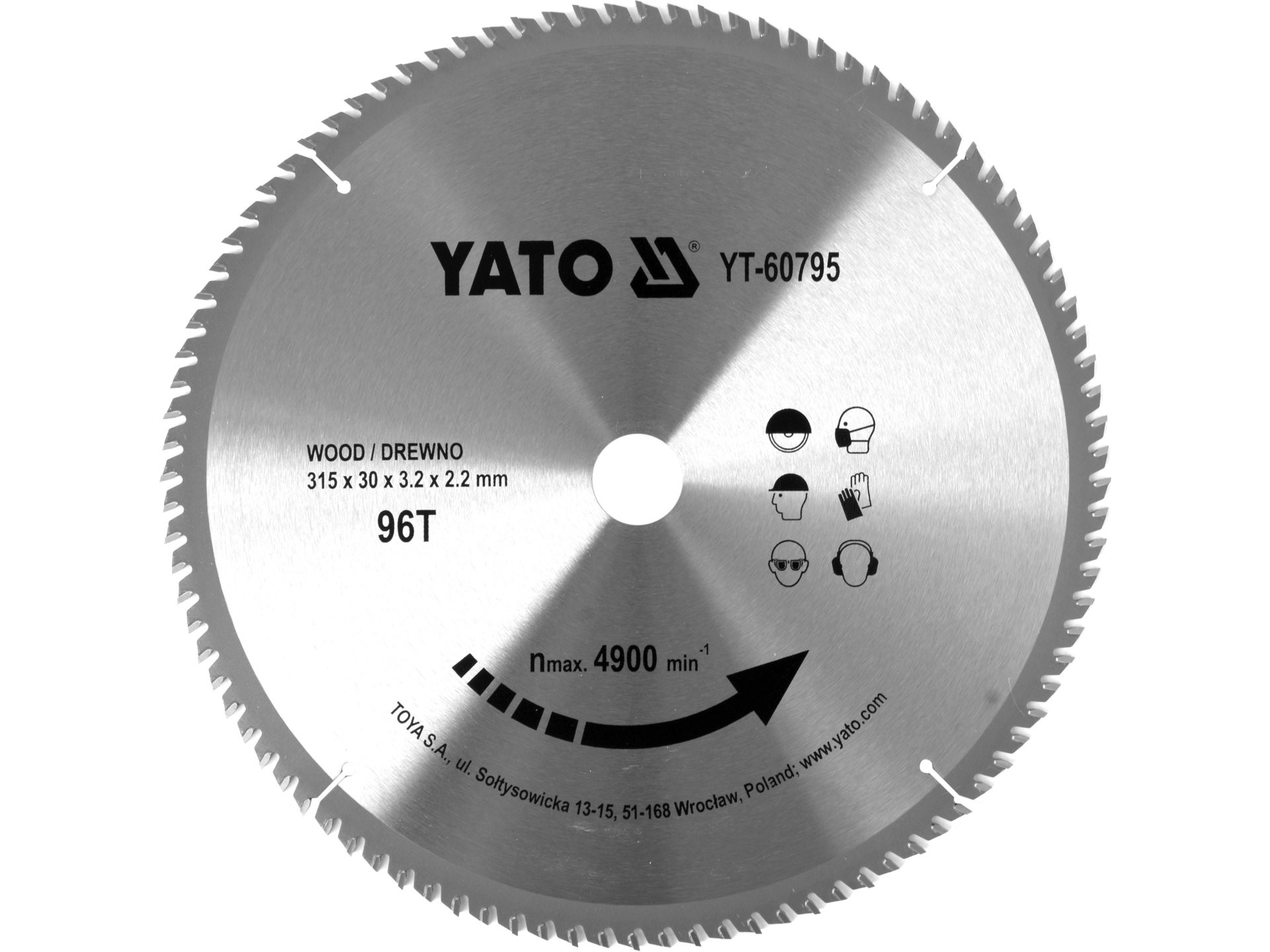 disc circular cu dinti din wolfram pt. lemn