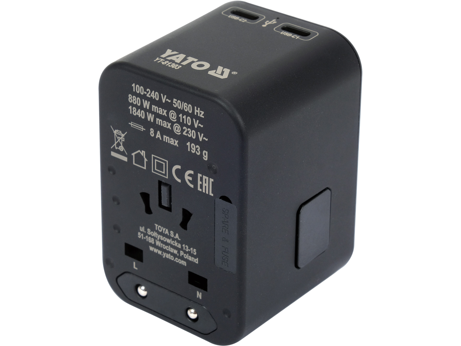 adaptor universal de calatorie cu usb