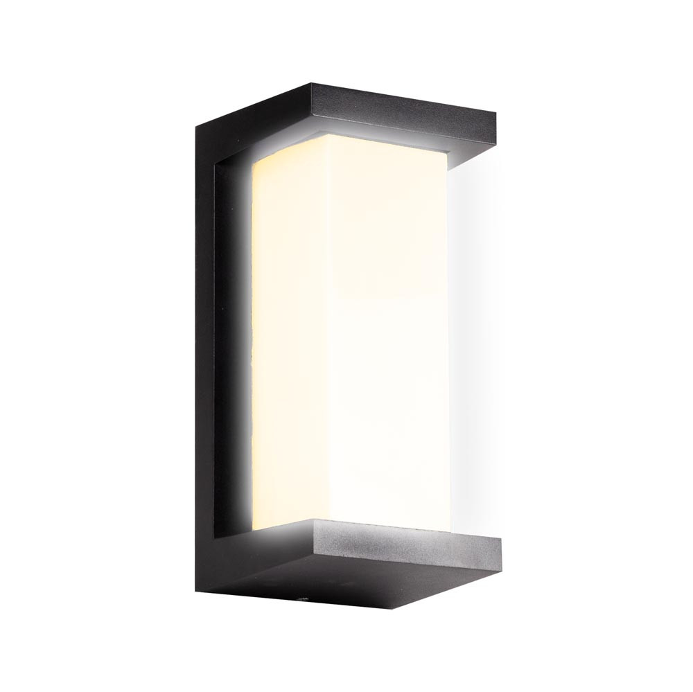 aplica tanor led 18w ip54, negru, erste