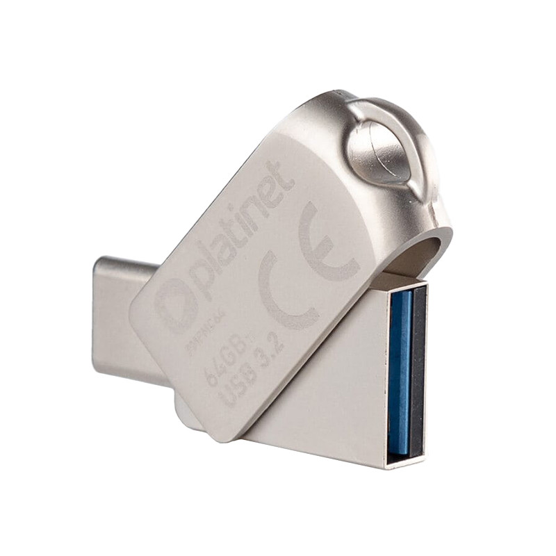 flash drive usb 3.2 64gb platinet - 2 | YEO