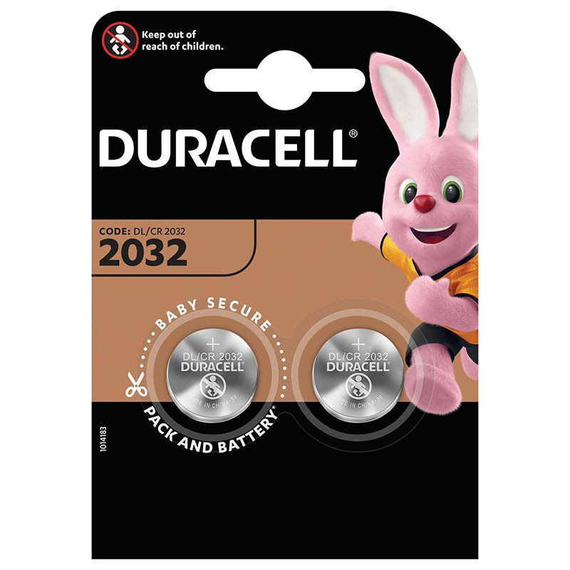 baterie cr2032 blister 2 buc duracell - 1 | YEO