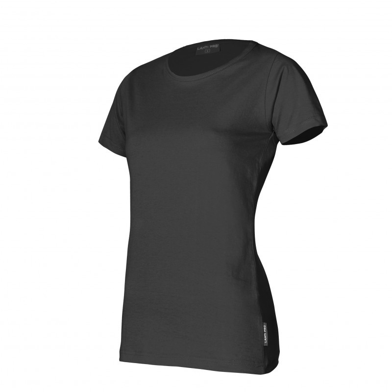 tricou bumbac (dama) / negru - l