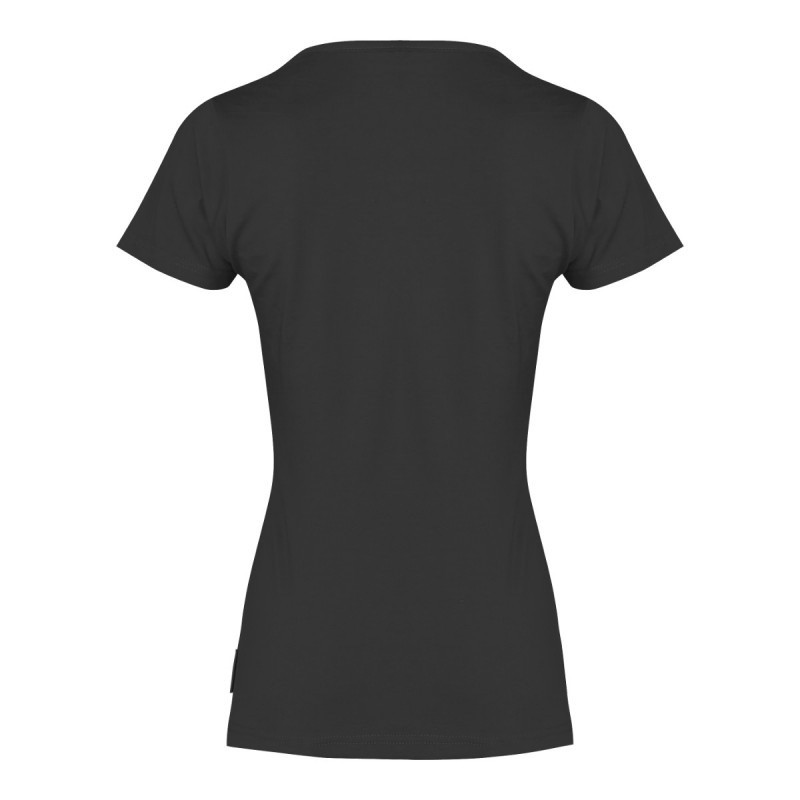 tricou bumbac (dama) / negru - l - 2 | YEO