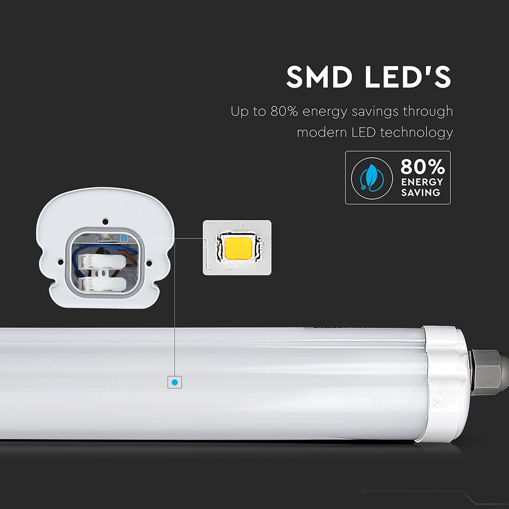 Lampă LED IP65 G-SERIES 1500mm 38W Alb rece - 5 | YEO