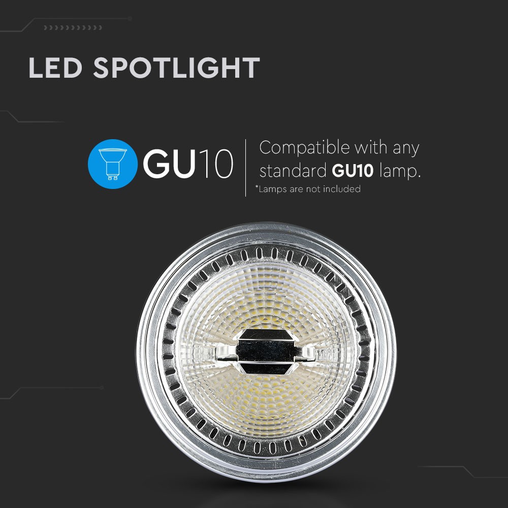 Spot LED - AR111 12W GU10 Beam 40 Sharp Cip, Alb natural - 2 | YEO