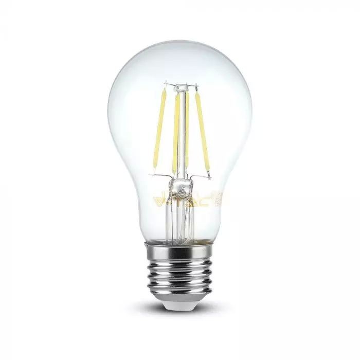 Bec LED - 4W Filament Patent E27 A60, Alb cald Dimabil - 3 | YEO