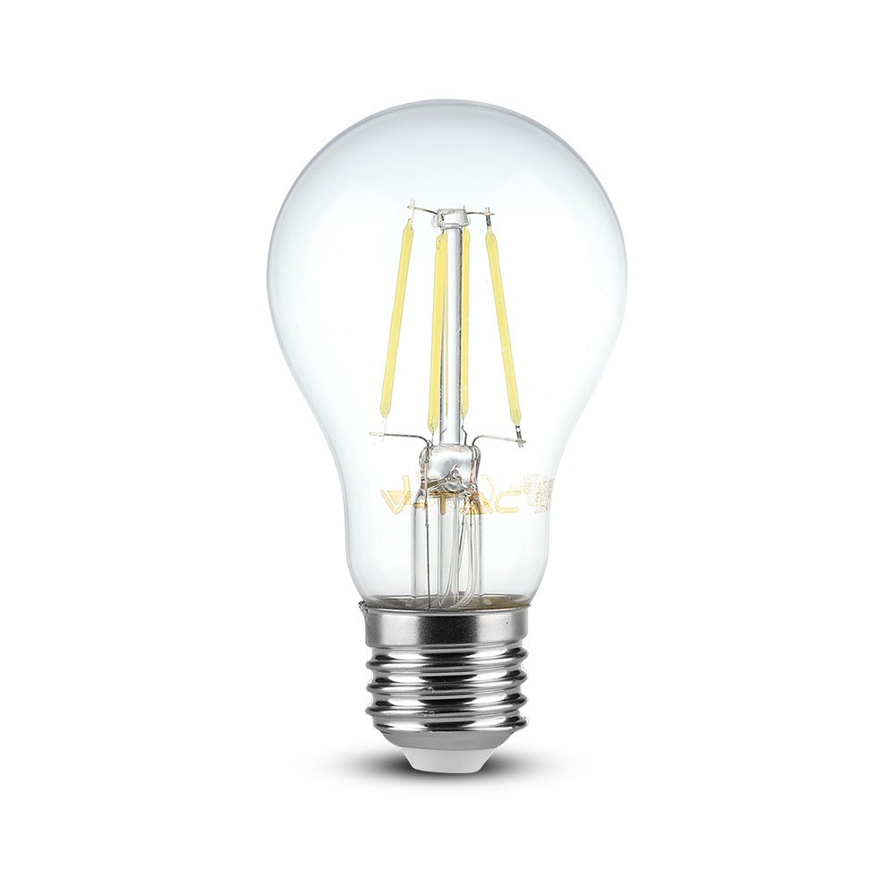 Bec LED - 8W Filament Patent E27 A67, Alb rece - 3 | YEO