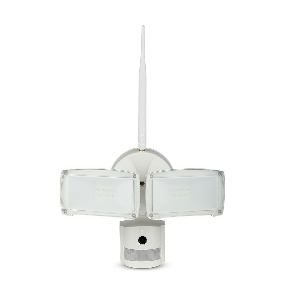 18W Proiector LED cu Senzor WiFi și cameră, Alb rece - 3 | YEO