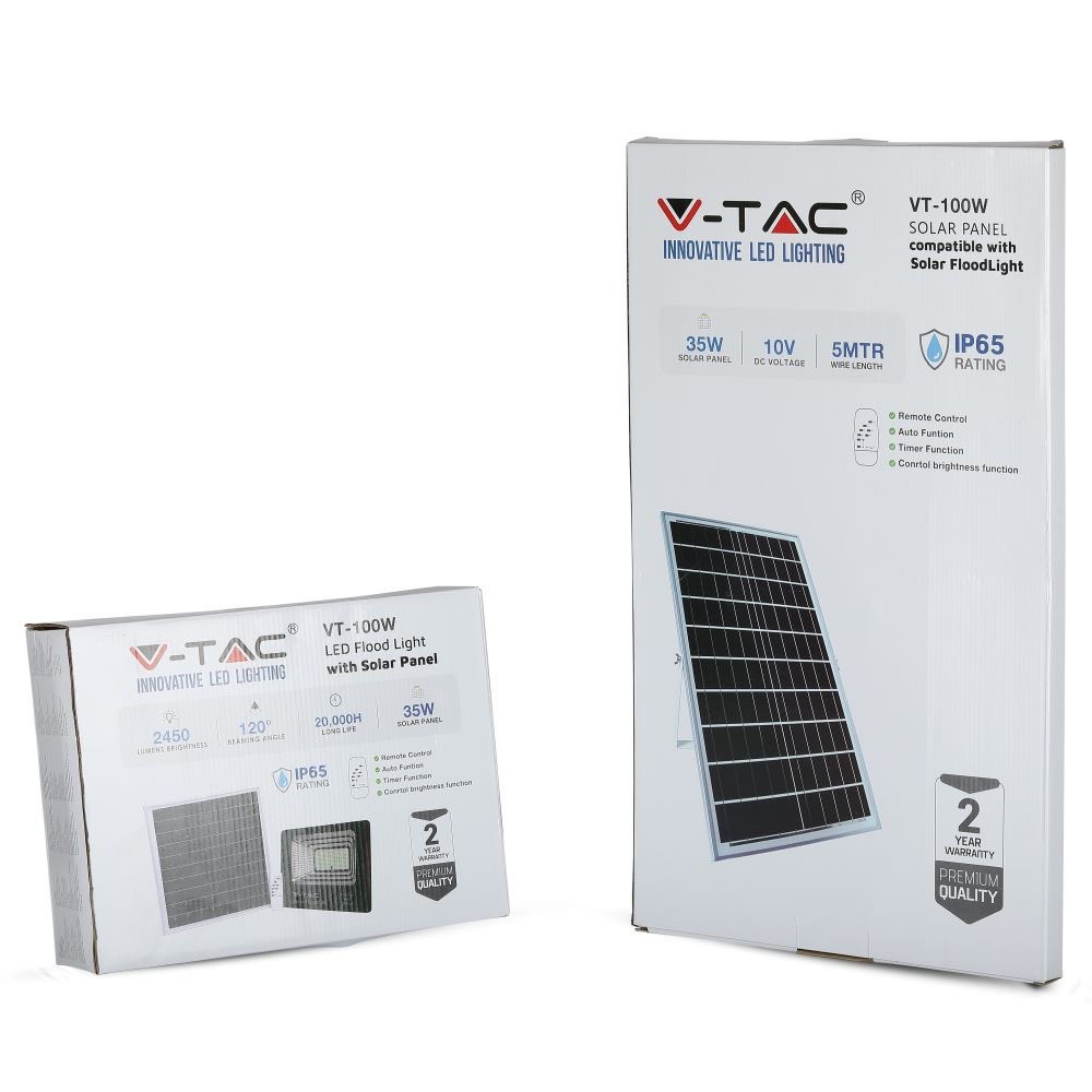 Panou Solar 35W cu Proiector LED 4000 - 5 | YEO