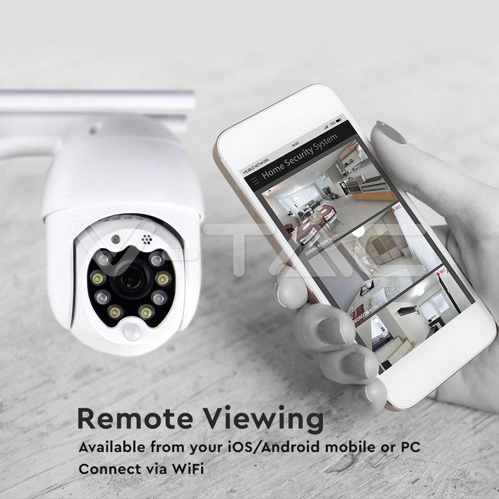 Cameră Wi-Fi Exterior 8 LED-uri 3MP IP65 Dom SKU: 8988 | VT: VT-5158 - 2 | YEO