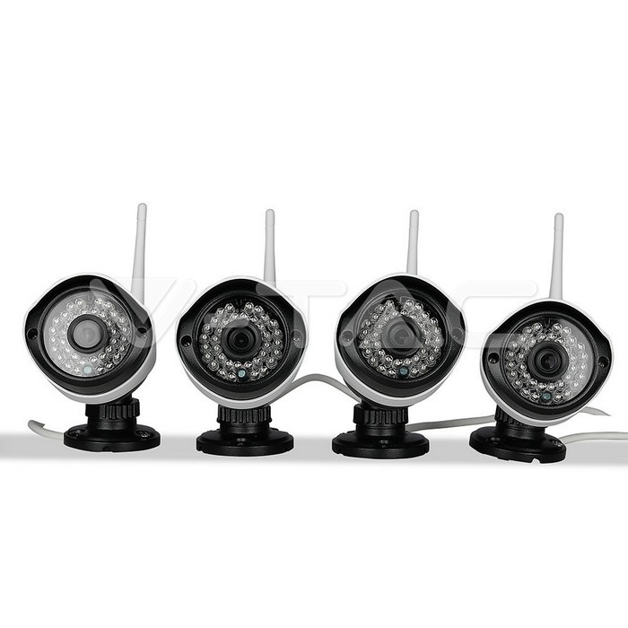 1080P Cameră Wireless NVR Ștecher EU Plug Set Complet IP 20 SKU: 8400 | VT: VT-5188 - 1 | YEO