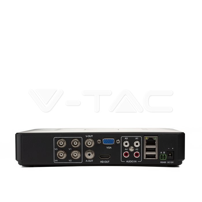 Recorder 5 în 1 DVR Box 4CH AHD/CVI/TVI/IP/CVBS - 1 | YEO