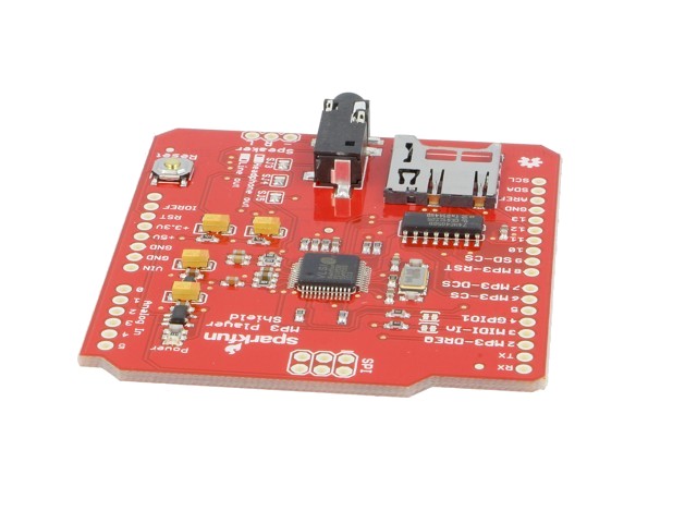 Modul: audio modul player fişiere audio SPI 3,3÷5VDC - 4 | YEO