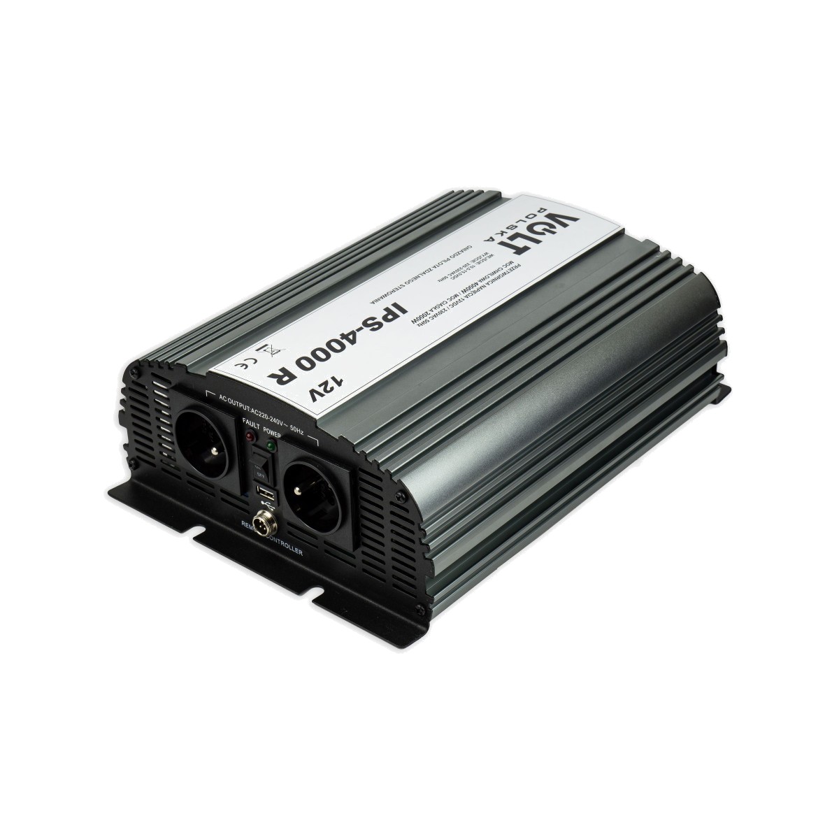 Invertor Auto Convertor de tensiune IPS 4000 12 / 230V R (20004000W) - 2 | YEO