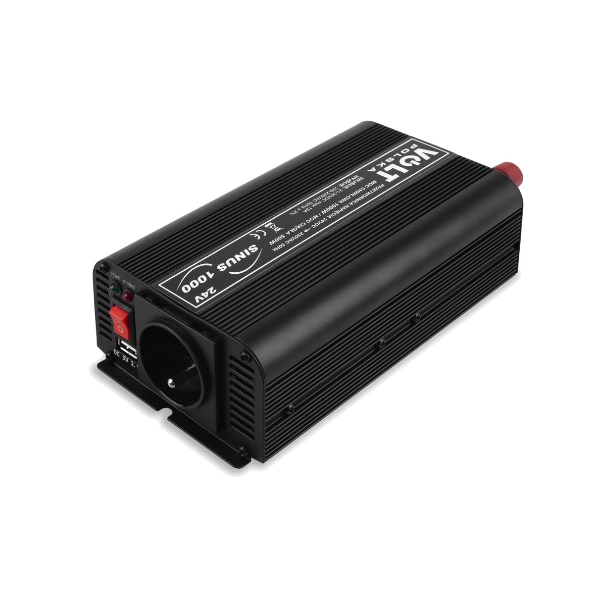 INVERTOR AUTO SINUS 500/1000 24 / 230V (500 / 1000W) - 2 | YEO