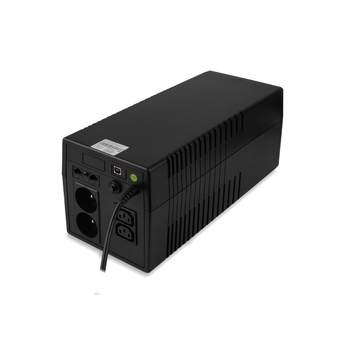 UPS MICRO SINUS 1000 2x7Ah (700 / 1000W) ALIMENTARE DE URGENȚĂ A COMPUTERULUI - 3 | YEO