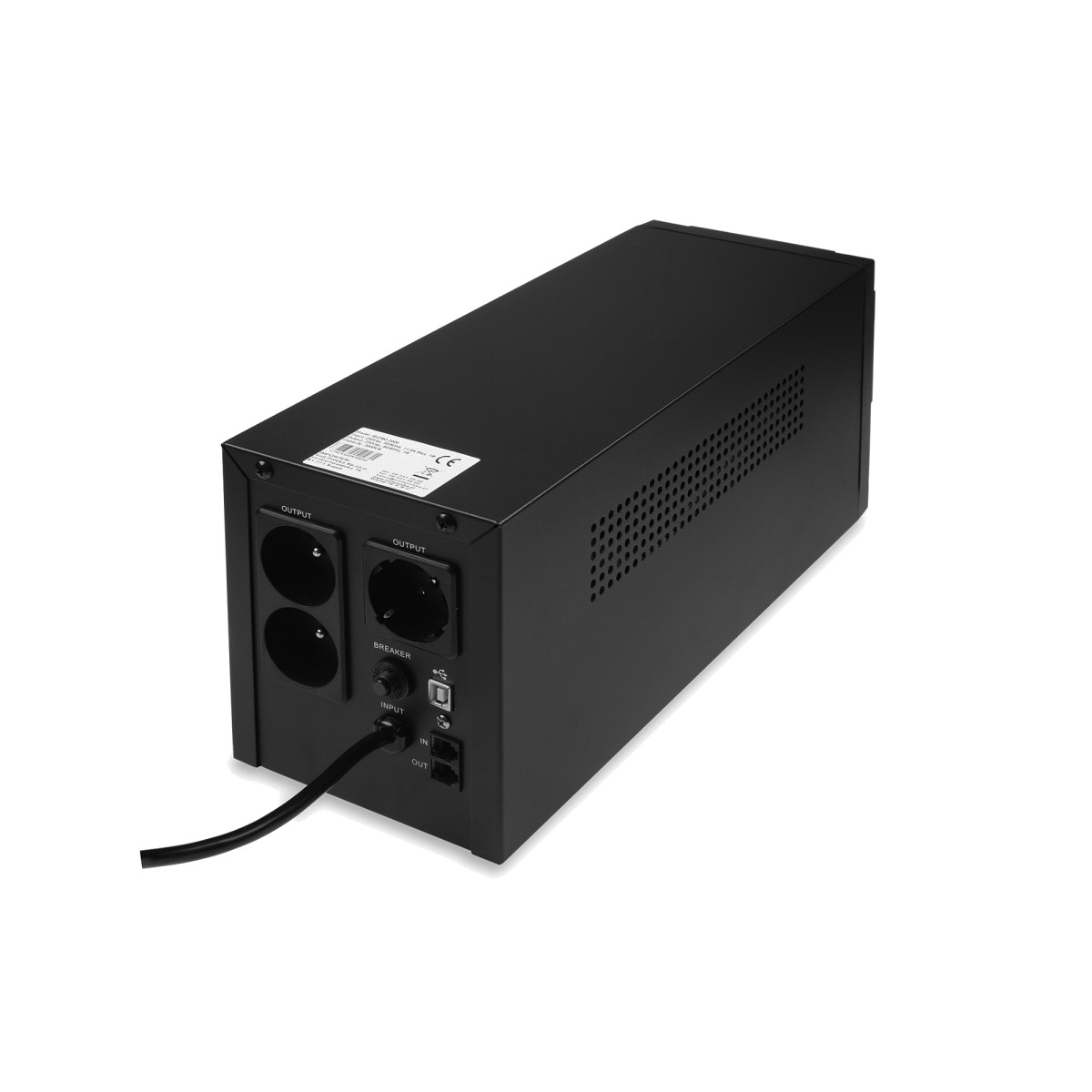 UPS MICRO SINUS 2000 2x9Ah (1400 / 2000W) ALIMENTARE DE URGENȚĂ A COMPUTERULUI - 3 | YEO