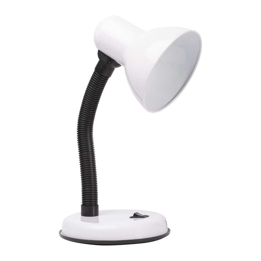 Lampa Birou Clasic Alb 1xE27 60W - 2 | YEO