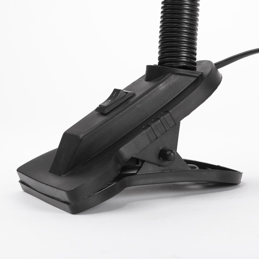 Lampa Birou Clip Negru 1xE27 60W - 1 | YEO