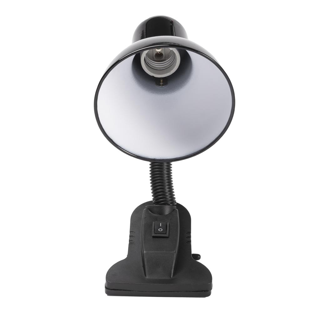 Lampa Birou Clip Negru 1xE27 60W - 2 | YEO