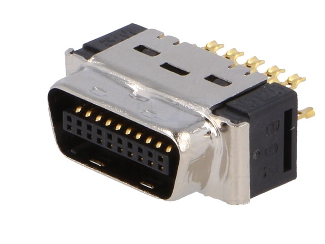 Conector: MDR PIN:20 ecranat pe cablu Mat: poliester mufă tată 10120-3000PE - 1 | YEO