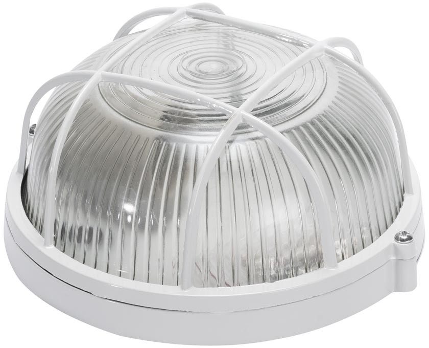 Lampa BAT Grila Rotunda E27 60W Alb - 1 | YEO