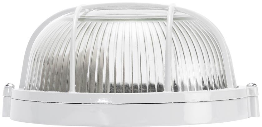 Lampa BAT Grila Rotunda E27 60W Alb - 2 | YEO