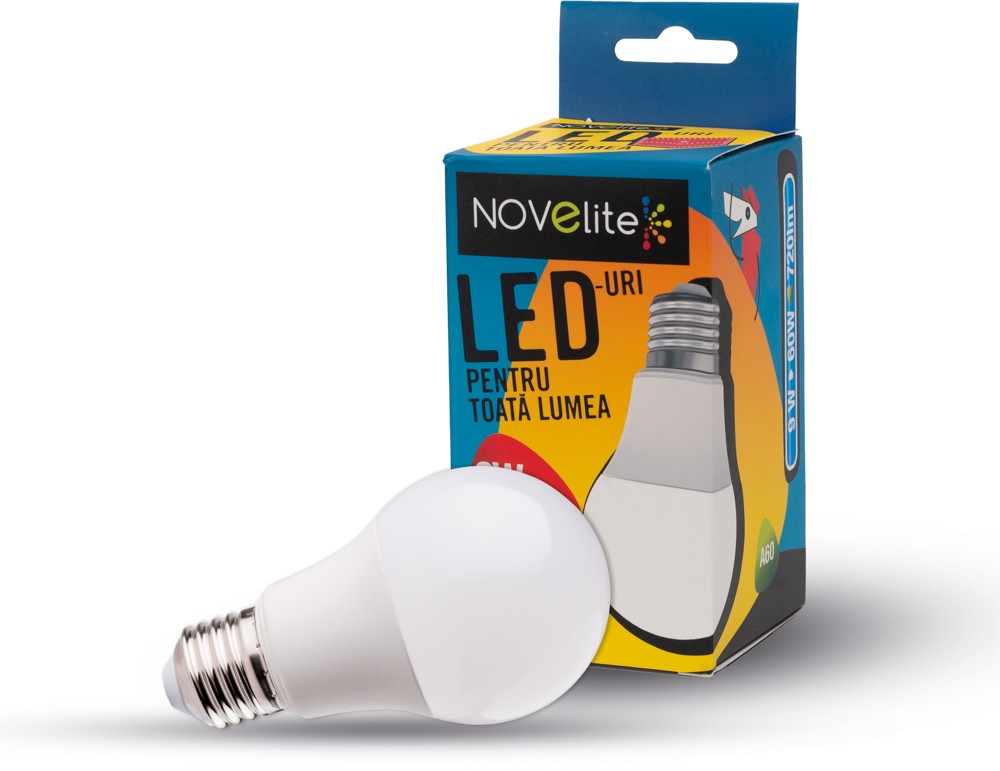 Bec LED A60 9W E27 3000K - 1 | YEO