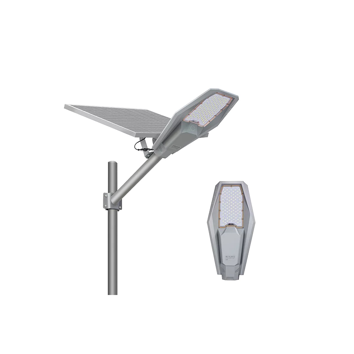 Set Lampa solara Warrior 120W, Panou solar 25W, Acumulator 18000mAh, Telecomanda - 1 | YEO