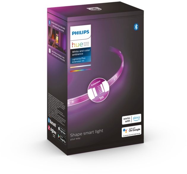 BandÄ LED 1m RGBW 11.5W 950lm, Philips Hue - 4 | YEO